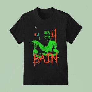 Miami Hurricanes Bain Player T Shirt