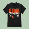 Miami Hurricanes Vs Florida State Seminoles State Champions Score T Shirt