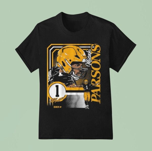 Micah Parsons Collage Frame T Shirt
