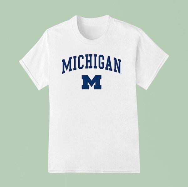 Michigan Wolverines College Football Playoff National Champions Logo T Shirt