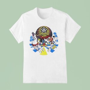 Mickey Mouse And Figment Epcot Center In Walt Disney World T Shirt