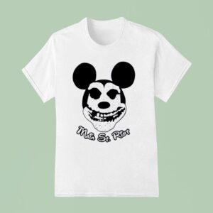 Mickey Skeleton Face Main St Rio T Shirt