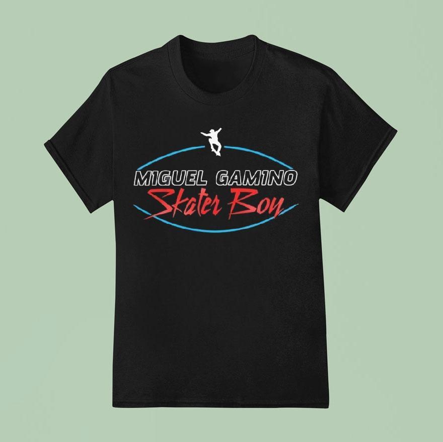 Miguel Gamino Skater Boy Pro Wrestling T Shirt