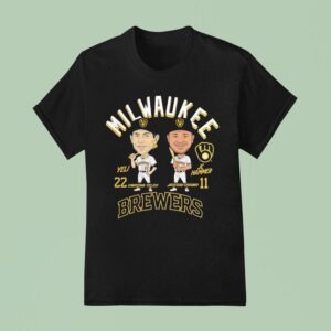 Milwaukee Brewers Jackson Chourio And Christian Yelich Player T Shirt