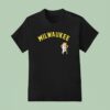 Milwaukee Brewers X Bad Bunny Head Logo Signature T Shirt