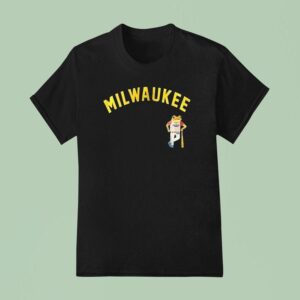 Milwaukee Brewers X Bad Bunny Head Logo Signature T Shirt