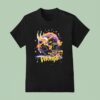 Minnesota Vikings Nfl Helmet Lights Christmas T Shirt