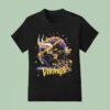 Minnesota Vikings Nfl Helmet Merry Christmas T Shirt