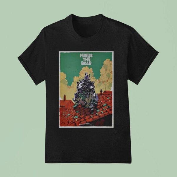 Minus The Bear October Los Angeles Ca T Shirt
