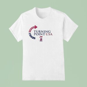 Mississippi University Ole Miss Rebels X Charlie Kirk Turning Point Usa T Shirt