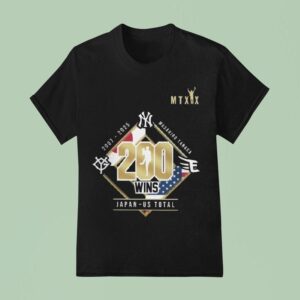 Mlb New York Yankees Masahiro Tanaka Wins Celebration T Shirt