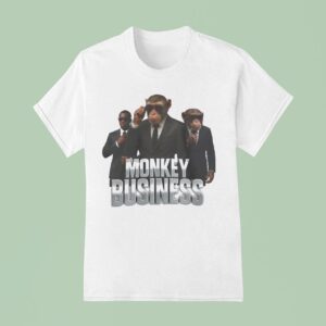 Monkey Business Dead Man Running T Shirt