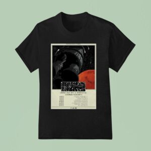 Monkey And Mars Red Sky European Tour T Shirt