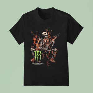 Monster Rise Records Skeleton T Shirt