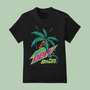 Mtn Dew Baja Blast Soda Logo T Shirt