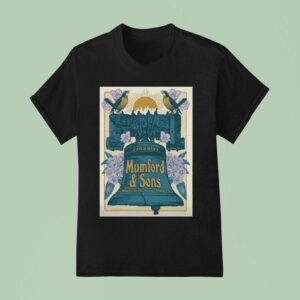 Mumford And Sons October Philadelphia Pa T Shirt