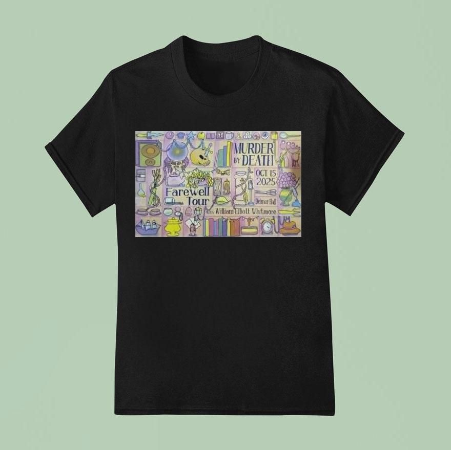 Murder By Death Delmar Hall Saint Louis Mo Oct   T Shirt