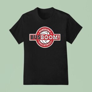 Nebraska Cornhuskers Volleyball Busboom Logo T Shirt