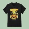 New Beverly Cinema Skull Ailen Robot Pumkin Halloween T Shirt
