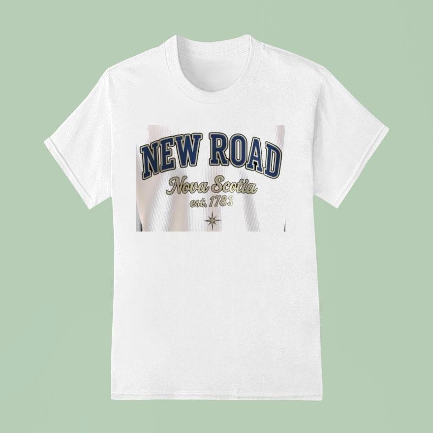 New Road Nova Scotia Est  T Shirt