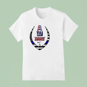 New York Giants Police Law Enforcement Appreciation Day Logo T Shirt