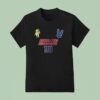New York Giants X Bad Bunny Super Bowl Football Logo Signature T Shirt
