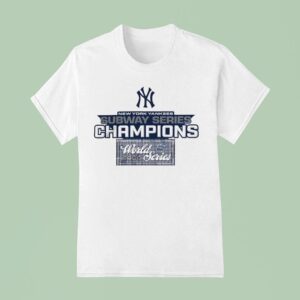 New York Yankees Subway Series Champions World Series Vintage T Shirt