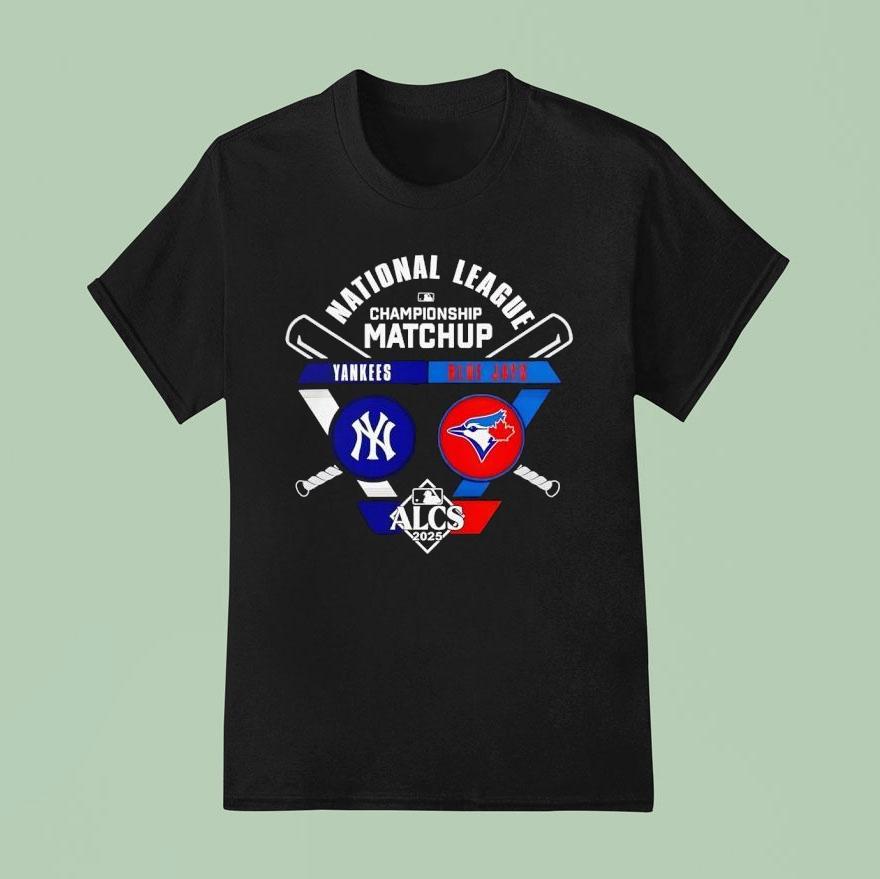 New York Yankees Vs Toronto Blue Jays Alcs American League Division Series  T Shirt