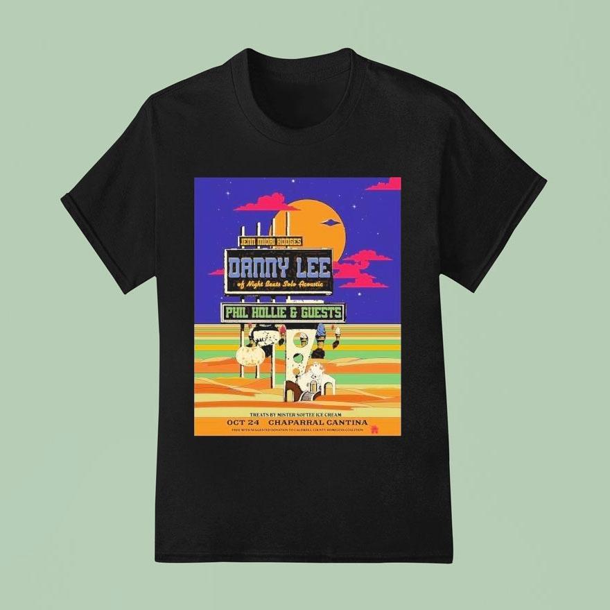 Night Beats W Jenn Miori Hodges And Phil Hollie Chaparral Cantina T Shirt