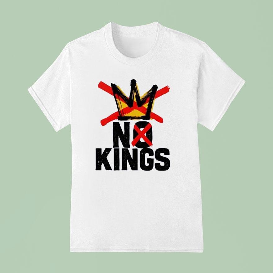 No Kings In America Anti Trump T Shirt