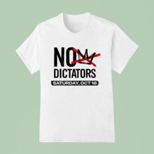 No Kings October Th National Day Of Action T Shirt
