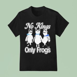 No Kings Only Frogs Portland T Shirt