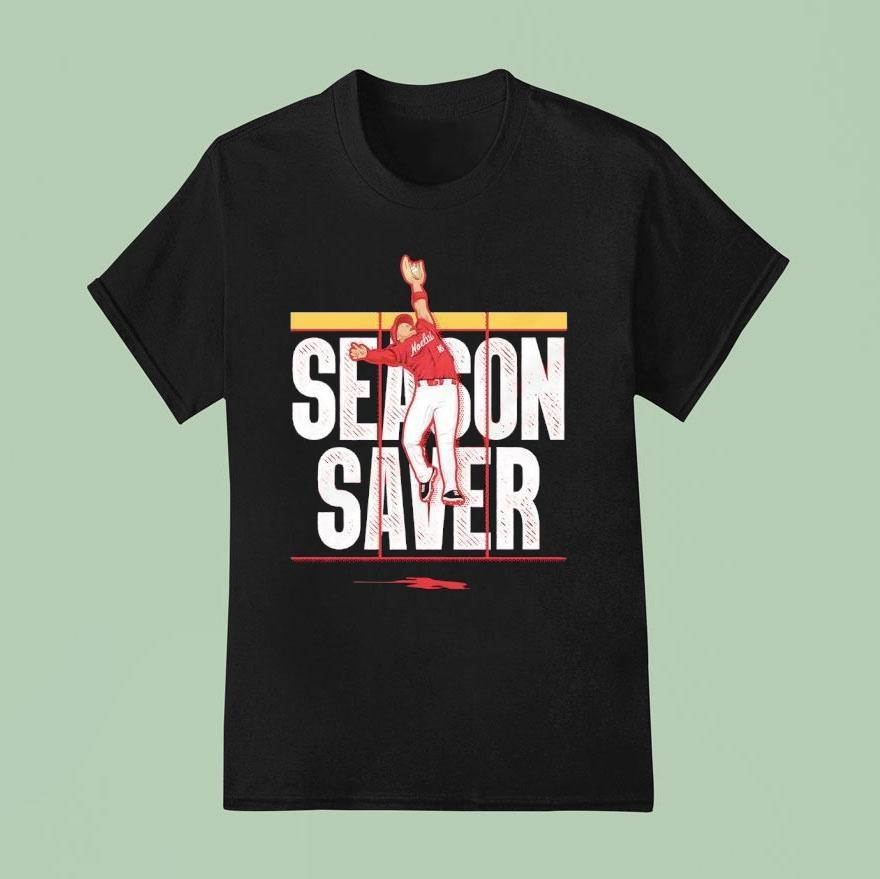 Noelvi Marte Season Saver Cincinnati Reds Baseball T Shirt