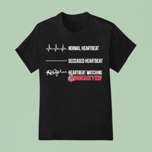 Normal Heartbeat Deceased Heartbeat Heartbeat Watching Ohio State Buckeyes T Shirt