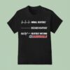 Normal Heartbeat Deceased Heartbeat Heartbeat Watching St Louis Cardinals Logo T Shirt