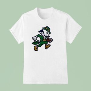 Notre Dame Fighting Irish Leprechaun Play Like A Champion Today Football Masco T Shirt