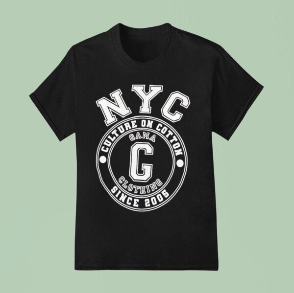 Nyc Culture On Cott Since Clothing T Shirt