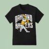 Oakland Ballers Slugging Scrappy Masco T Shirt