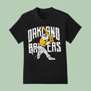 Oakland Ballers Slugging Scrappy Masco T Shirt