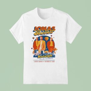 Oct Jonas Brothers Lenovo Center Raleigh Nc T Shirt
