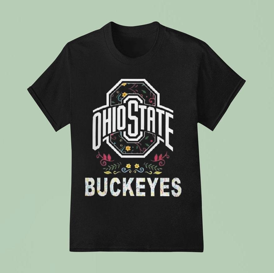 Ohio State Buckeyes College Football Dia De Los Muertos  T Shirt