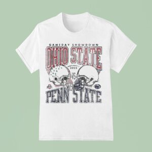 Ohio State Buckeyes Vs Penn State Nittany Lions Football Gameday Showdown T Shirt