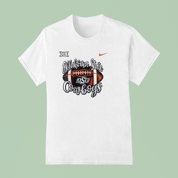 Oklahoma State Cowboys Football Logo T Shirt