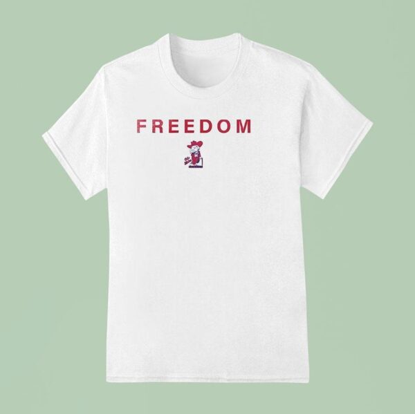 Ole Miss Rebels X Charlie Kirk Freedom T Shirt