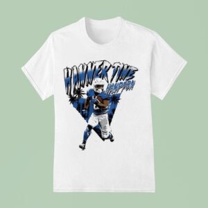 Omarion Hampton Los Angeles Chargers Hammer Time T Shirt