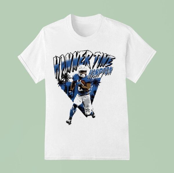 Omarion Hampton Los Angeles Chargers Hammer Time T Shirt