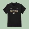 Oregon Ducks Shoe Duck Logo T Shirt