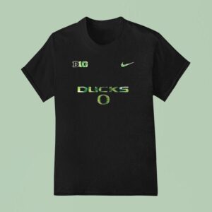 Oregon Ducks X Grateful Dead Grateful Duck Logo Mascots T Shirt