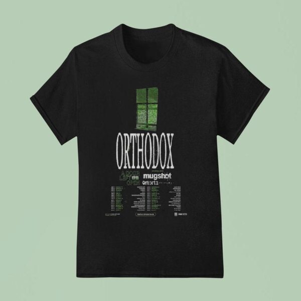 Orthodox A Door Left Open Us Tour T Shirt