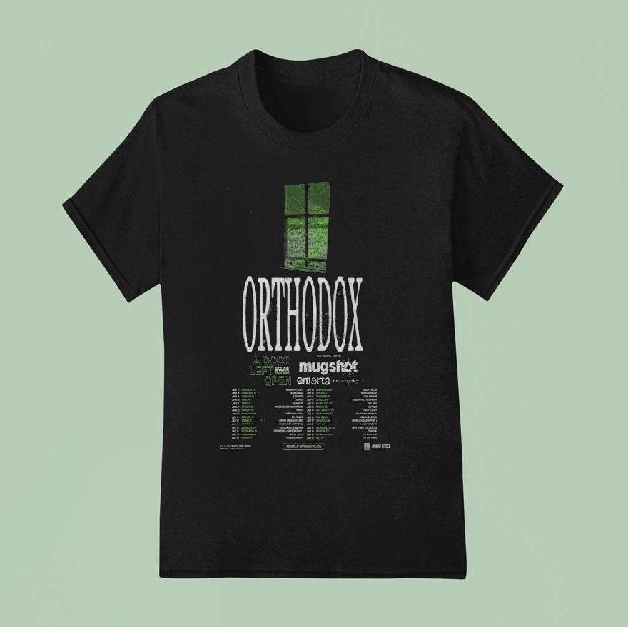 Orthodox A Door Left Open Us Tour T Shirt